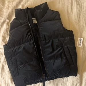 Old Navy Kids Dark Puffer Vest